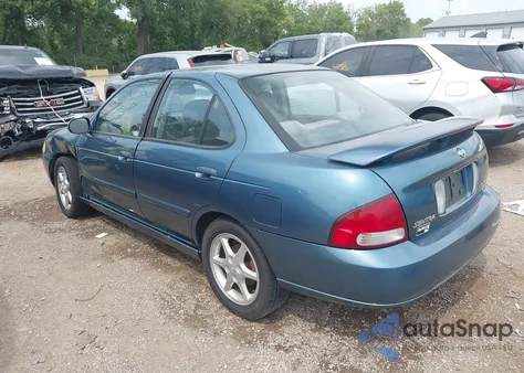 2001 Nissan Sentra Se from USA, damaged, VIN 3N1BB51D71L113176